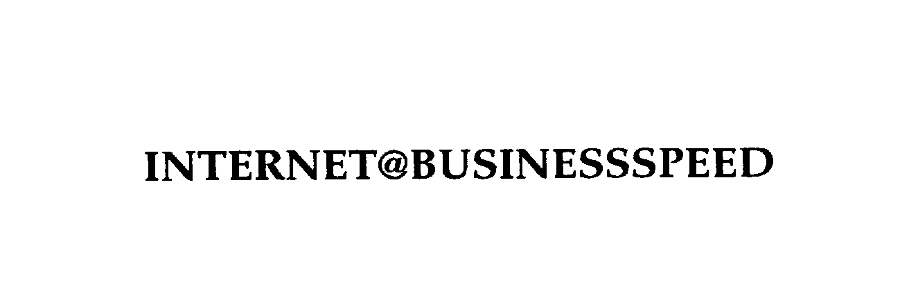  INTERNET@BUSINESSSPEED