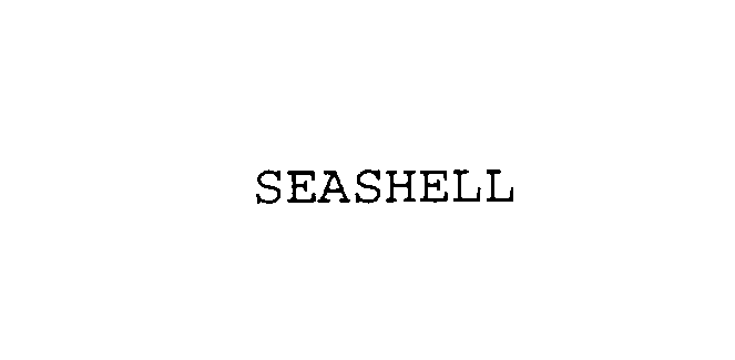  SEASHELL