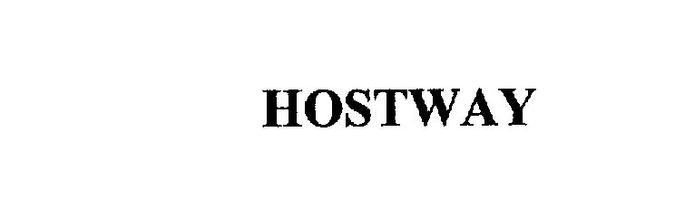 Trademark Logo HOSTWAY