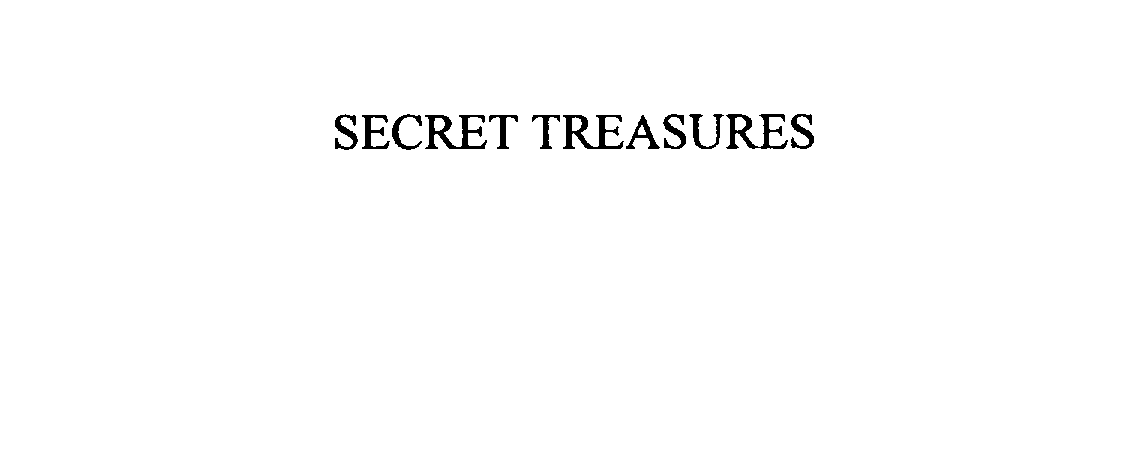 Trademark Logo SECRET TREASURES