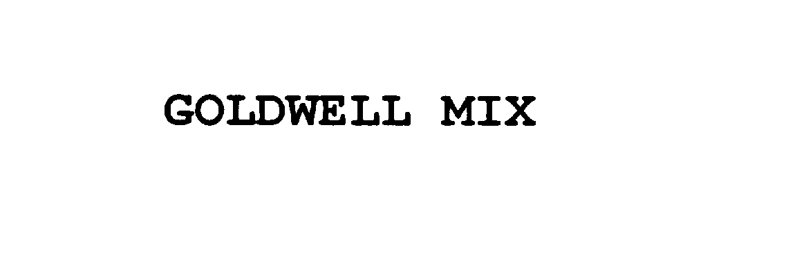  GOLDWELL MIX