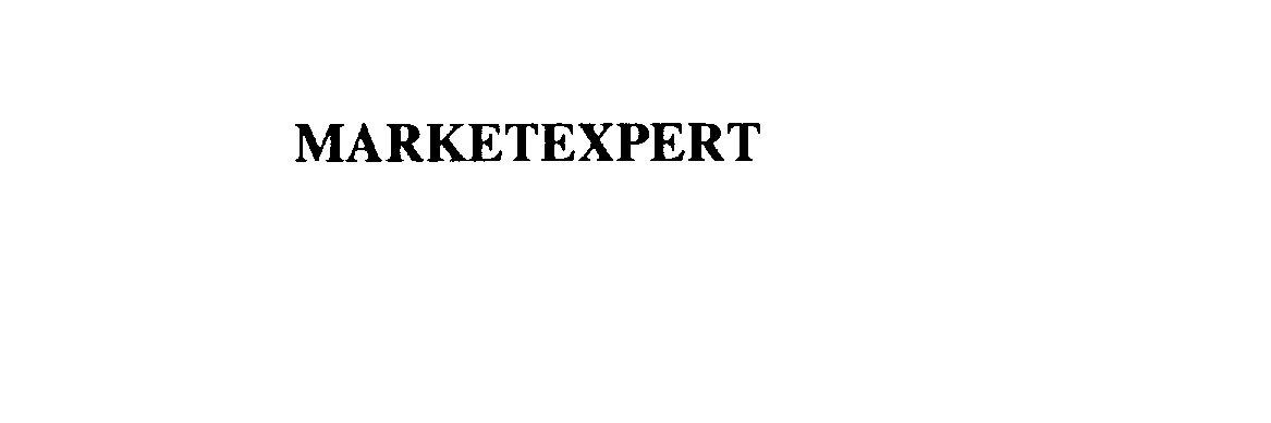 Trademark Logo MARKETEXPERT