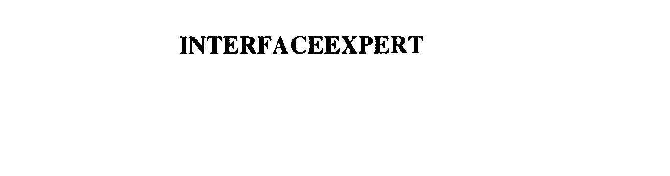 Trademark Logo INTERFACEEXPERT
