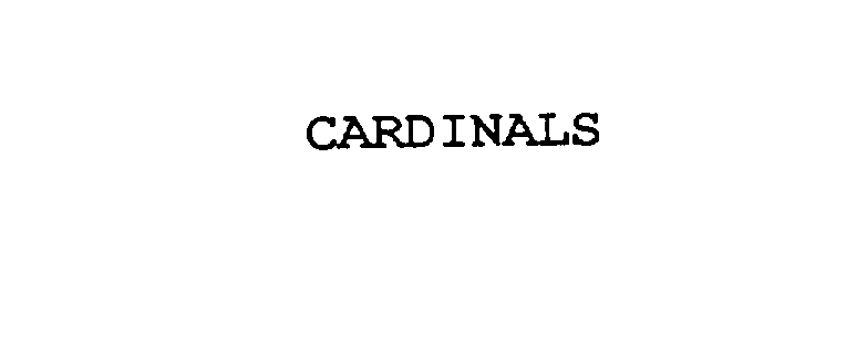 Trademark Logo CARDINALS