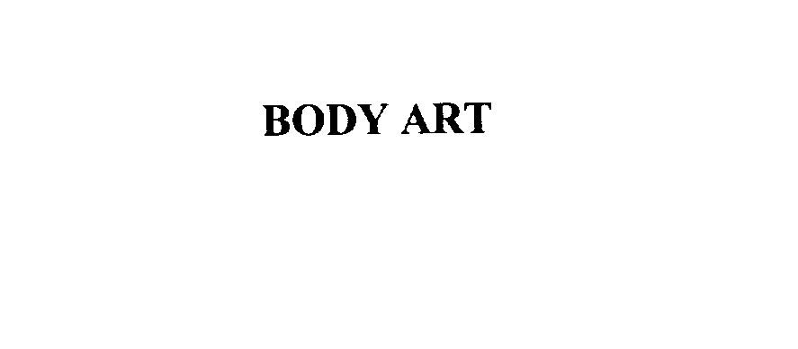  BODY ART