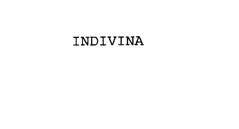 Trademark Logo INDIVINA