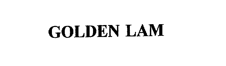  GOLDEN LAM