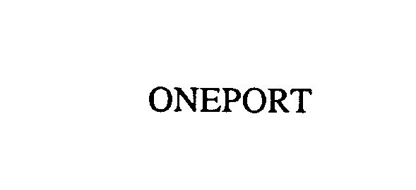 Trademark Logo ONEPORT