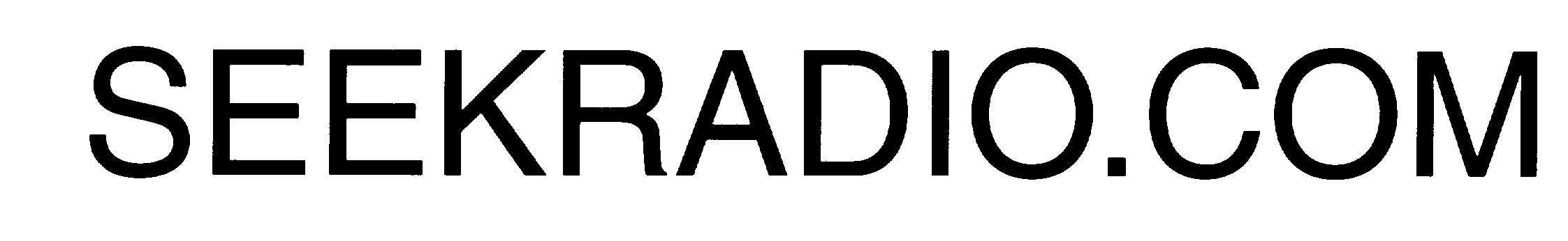 Trademark Logo SEEKRADIO.COM