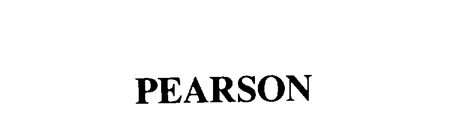Trademark Logo PEARSON