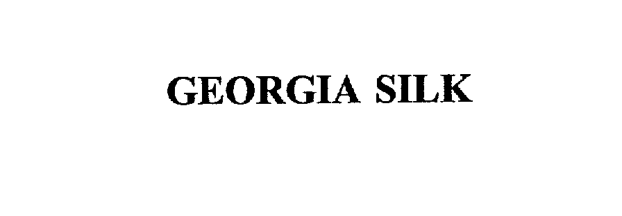 Trademark Logo GEORGIA SILK