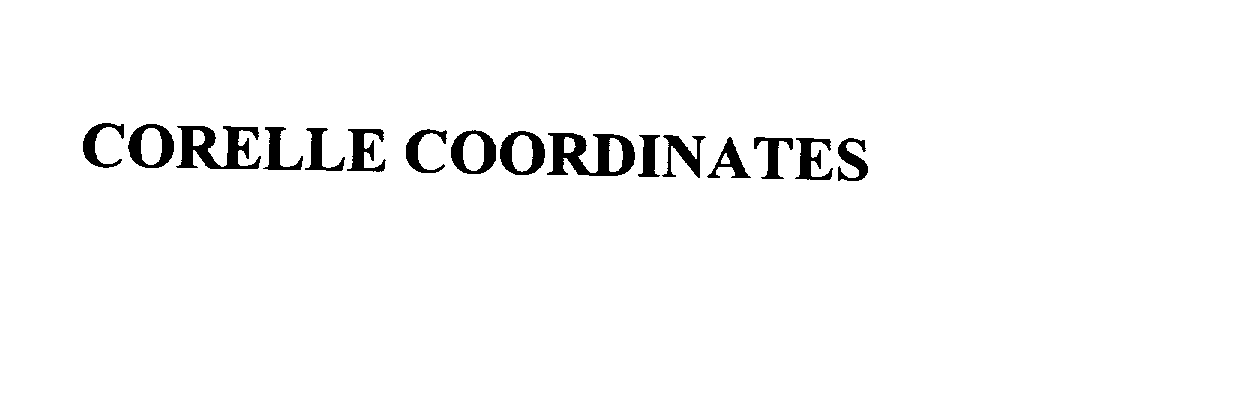 Trademark Logo CORELLE COORDINATES