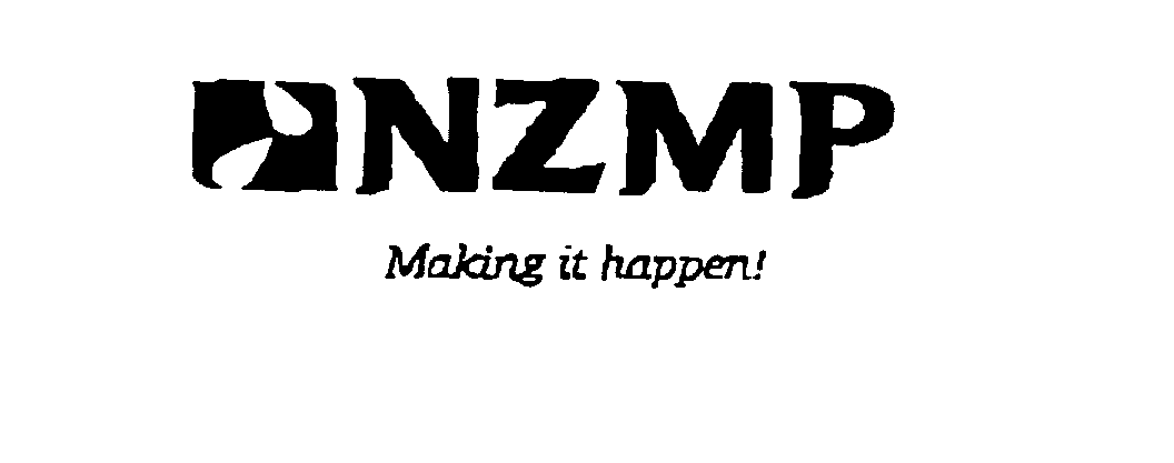  NZMP MAKING IT HAPPEN!