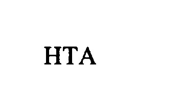Trademark Logo HTA