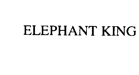 ELEPHANT KING