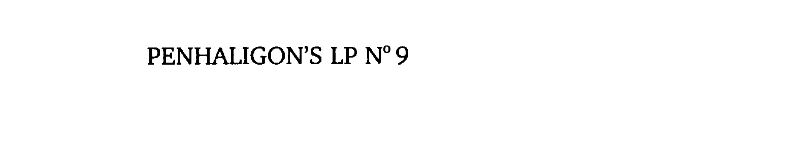  PENHALIGON'S LP N 9