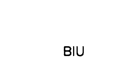 Trademark Logo BIU