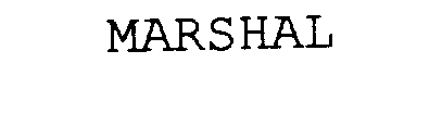 Trademark Logo MARSHAL