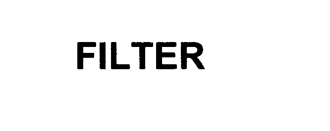 Trademark Logo FILTER
