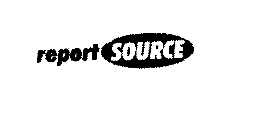 Trademark Logo REPORT SOURCE