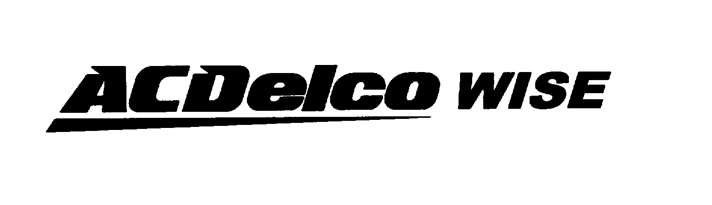 Trademark Logo ACDELCO WISE