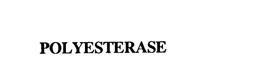 Trademark Logo POLYESTERASE