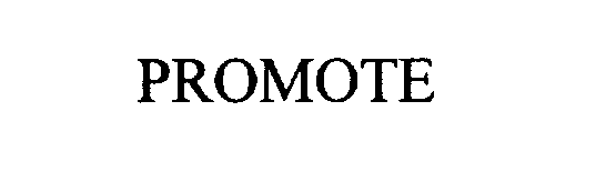 Trademark Logo PROMOTE