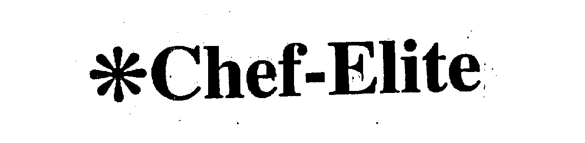 Trademark Logo CHEF-ELITE