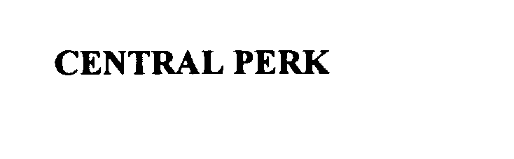 Trademark Logo CENTRAL PERK