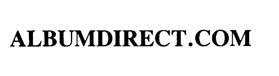 Trademark Logo ALBUMDIRECT.COM