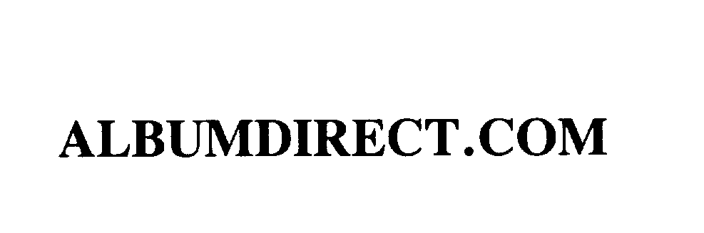 Trademark Logo ALBUMDIRECT.COM