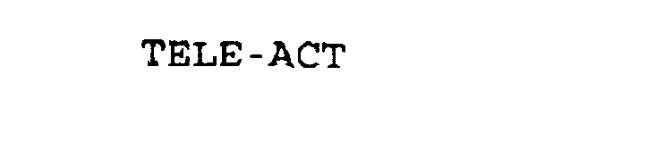 Trademark Logo TELE-ACT