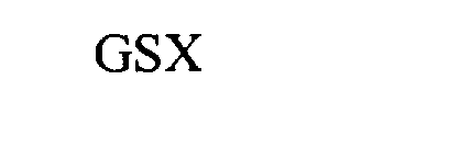 Trademark Logo GSX