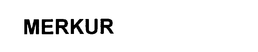 Trademark Logo MERKUR