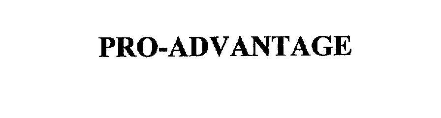 Trademark Logo PRO-ADVANTAGE