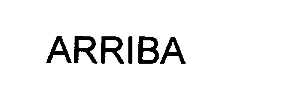 Trademark Logo ARRIBA