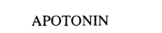Trademark Logo APOTONIN