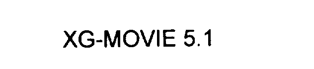 Trademark Logo XG-MOVIE 5.1