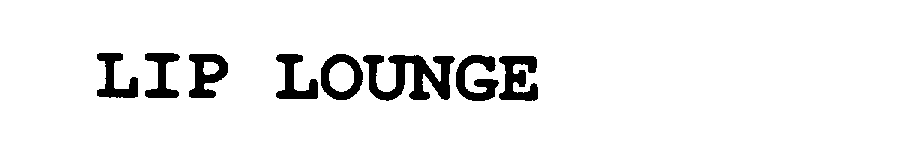 Trademark Logo LIP LOUNGE