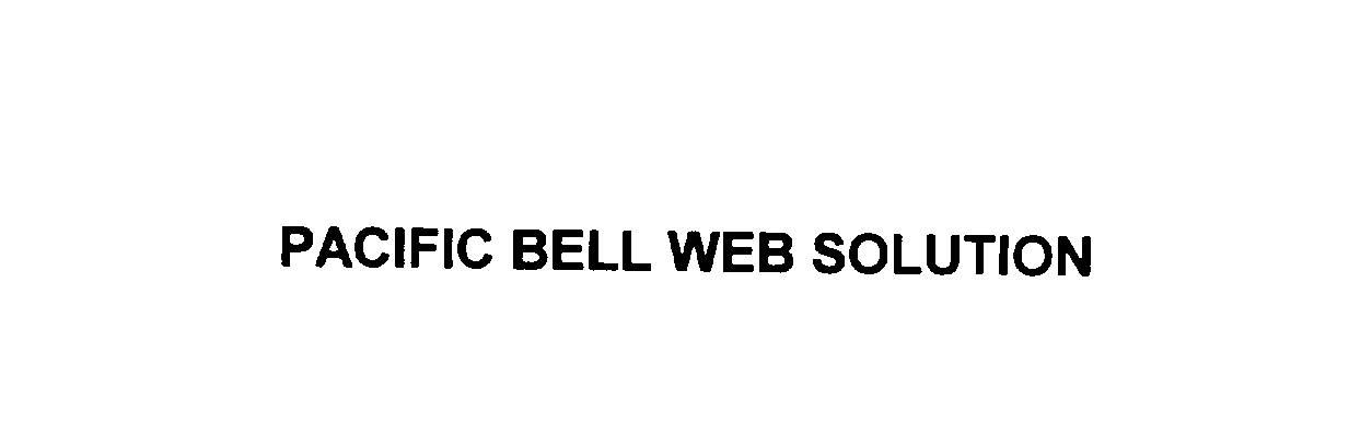  PACIFIC BELL WEB SOLUTION