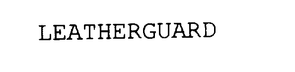 Trademark Logo LEATHERGUARD