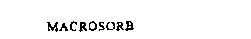Trademark Logo MACROSORB