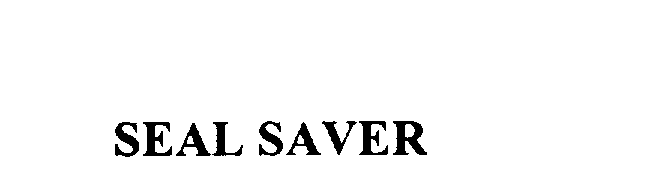 Trademark Logo SEAL SAVER