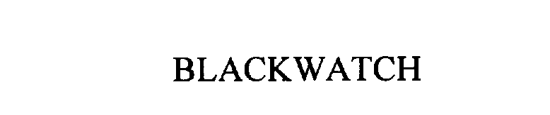 BLACKWATCH