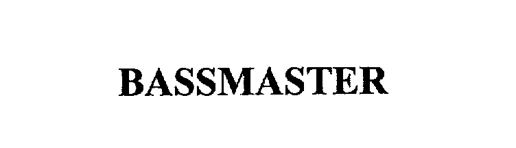 Trademark Logo BASSMASTER