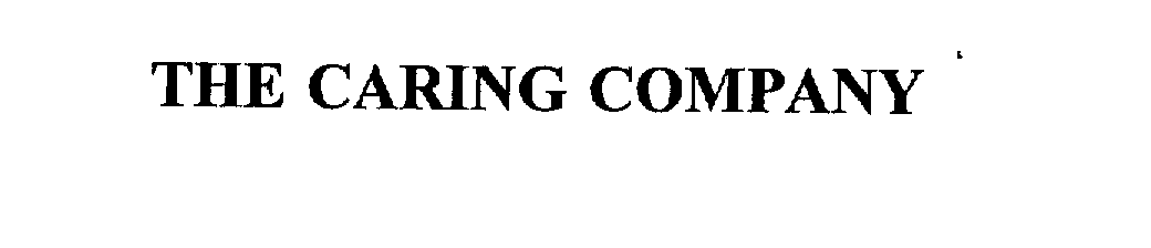 Trademark Logo THE CARING COMPANY