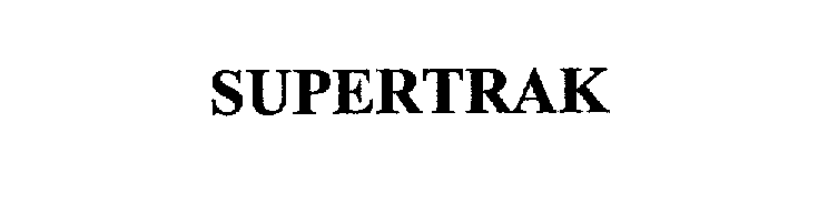 Trademark Logo SUPERTRAK