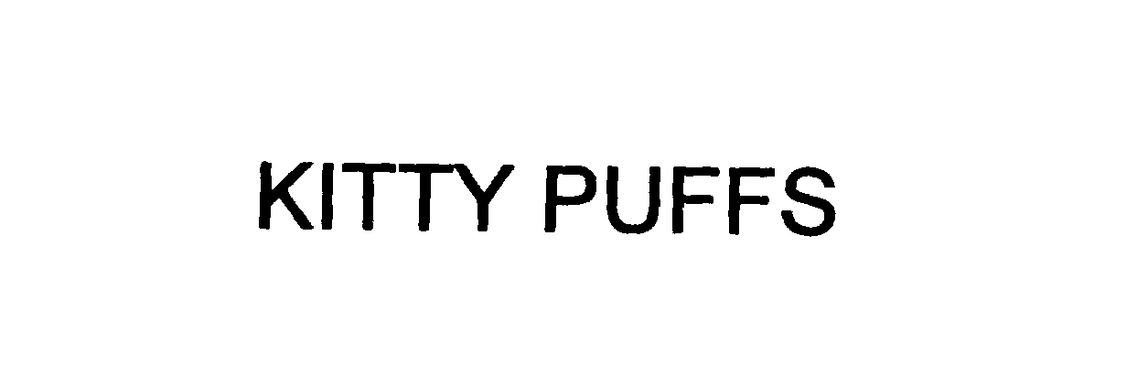 Trademark Logo KITTY PUFFS