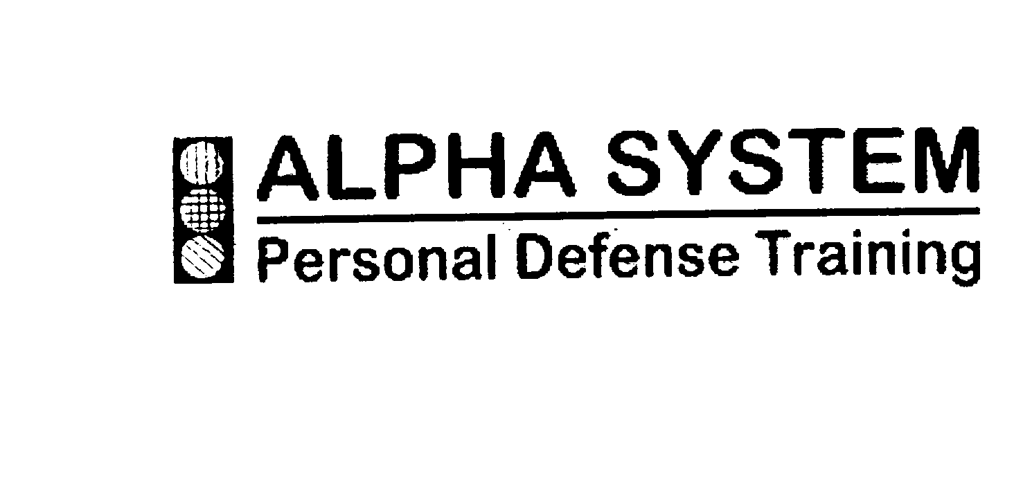  ALPHA SYSTEM PERSONAL DEFENSE TRAINING