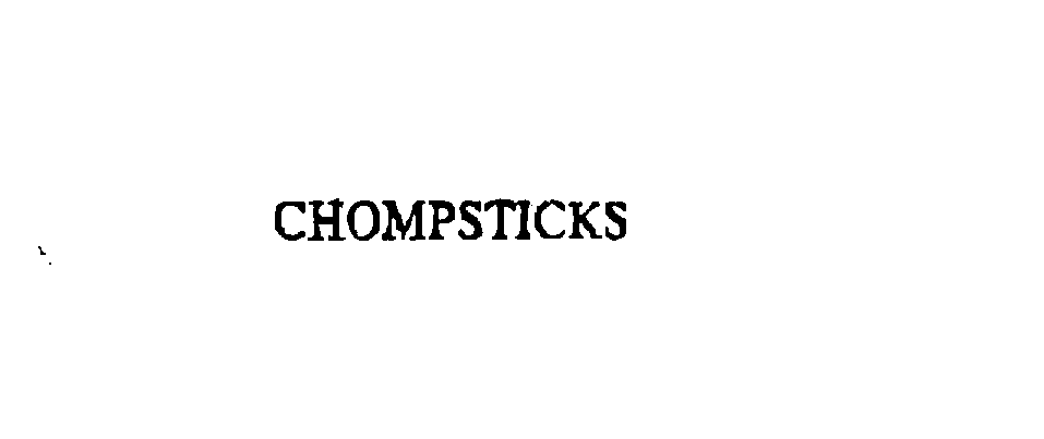 Trademark Logo CHOMPSTICKS